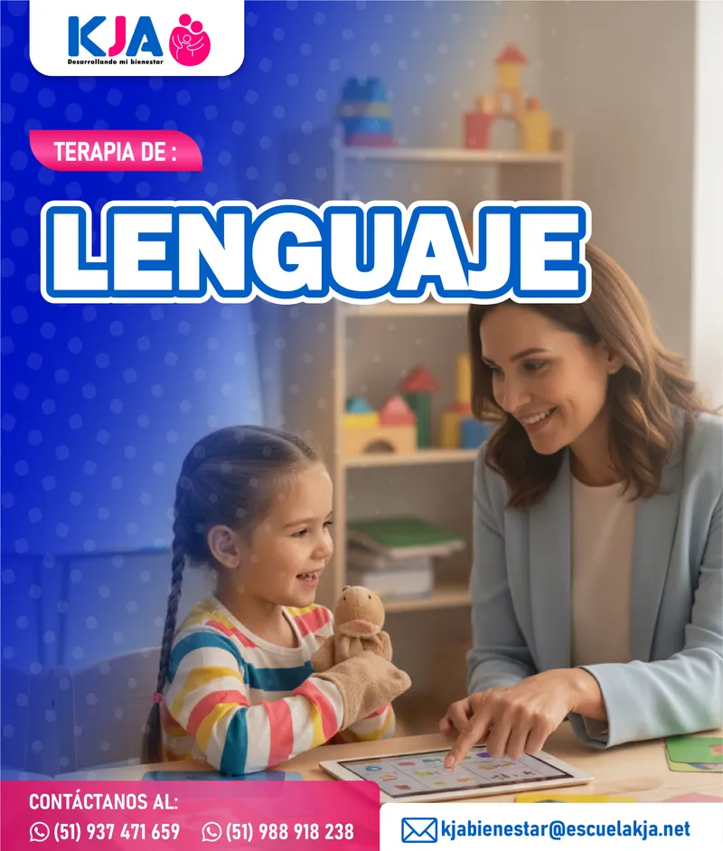 Flyer Lenguaje Niños